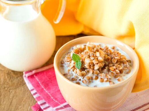 Porridge con latte