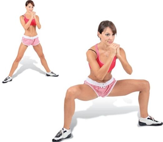 Sumo squat